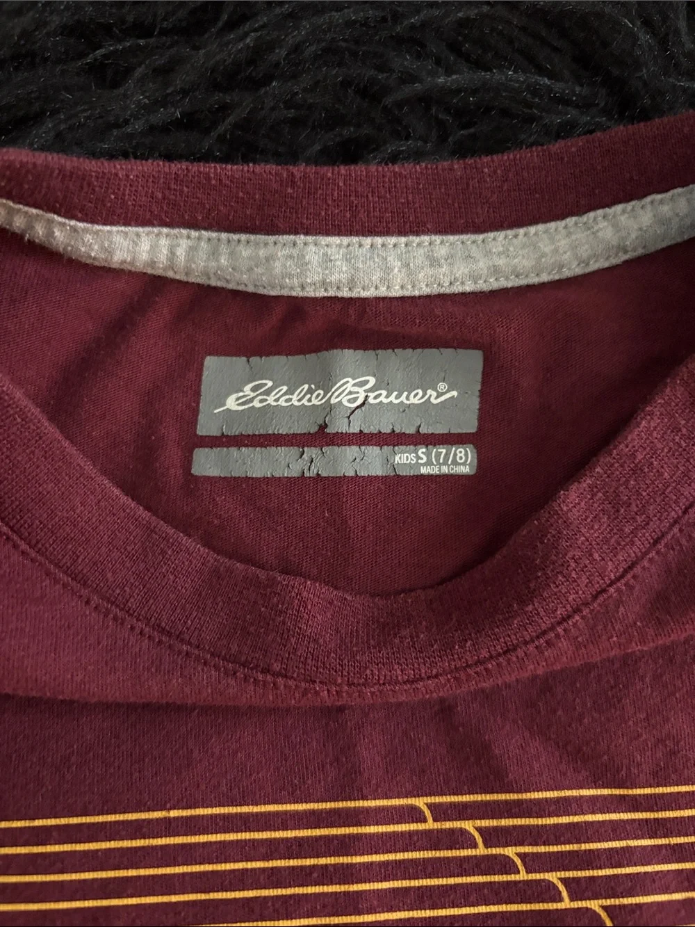 Boys Eddie Bauer T-Shirt Small 7 8
